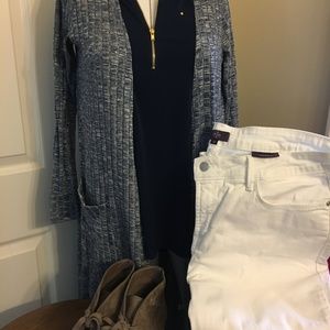 NYDJ White Denim Alina Legging Skinny Jeans 12